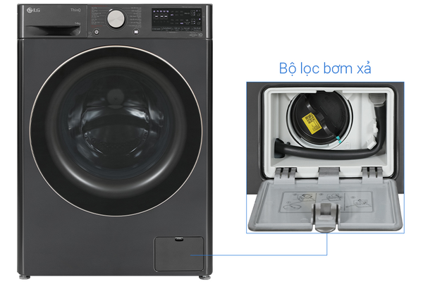 Máy giặt lồng ngang thông minh LG AI DD 11kg FV1411S3B Mới 2021