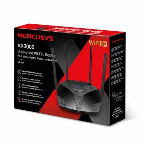 Router Wi-Fi 6 Băng Tần Kép AX3000 MR80X