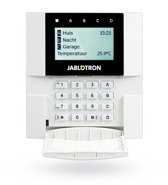 JABLOTRON JA-150E Wireless Keypad with LCD and RFID