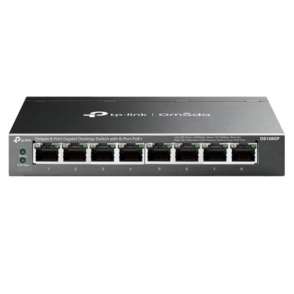 Omada 8-Port GE Unmanaged Switch TP-LINK DS108GP