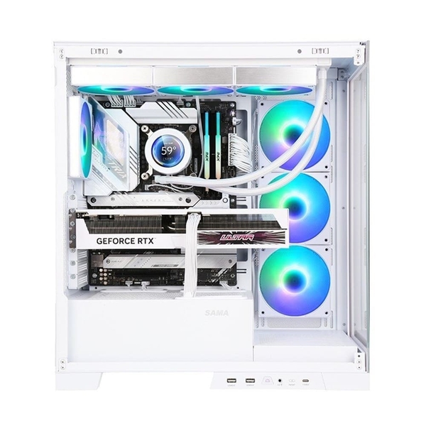 VỎ CASE SAMA 4503 WHITE (ATX - USB C)