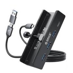 Bộ chia Type C ra 5 cổng USB 3.0 MH4PC-10-BK-BP