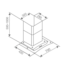 Máy hút mùi Canzy CZ-8970H