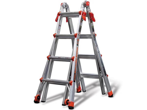 Thang nhôm rút chữ A Little Giant M17