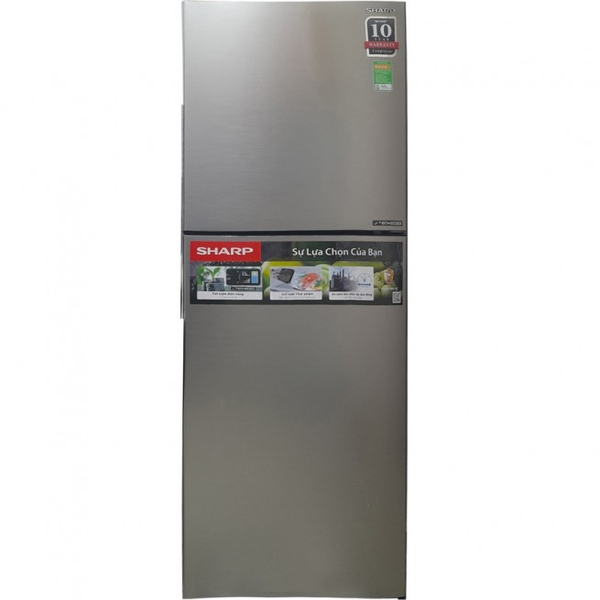 Tủ lạnh Sharp Inverter 253 lít SJ-X282AE-SL MỚI 2023