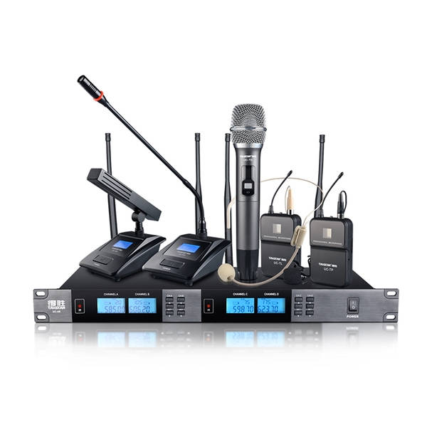 Đầu thu hệ thống micro không dây bốn kênh kênh UC-4R