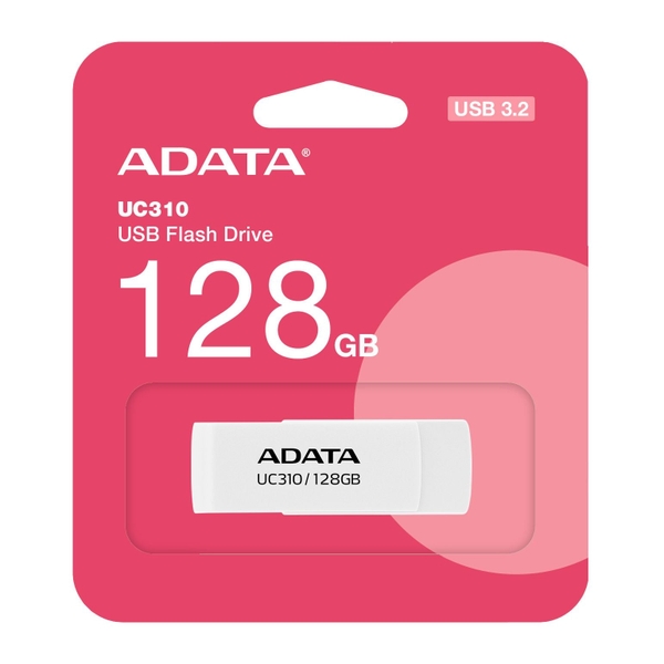 USB ADATA UC310 128GB USB 3.2 Gen1 Metal (White)