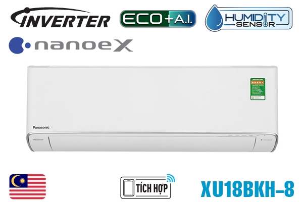 Điều hòa Panasonic 18000BTU 1 chiều inverter cao cấp XU18BKH-8 New 2025