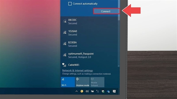 laptop bị mất wifi