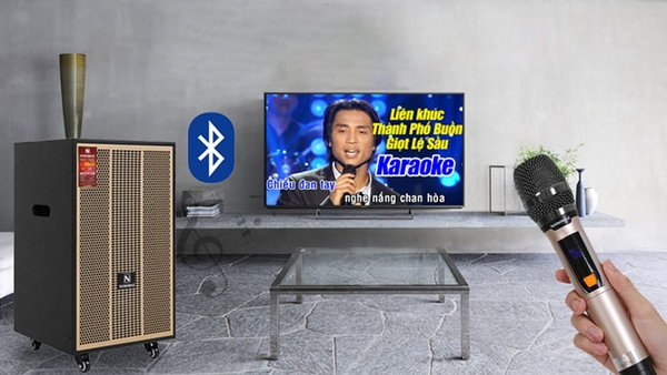 kết nối tivi với loa kéo