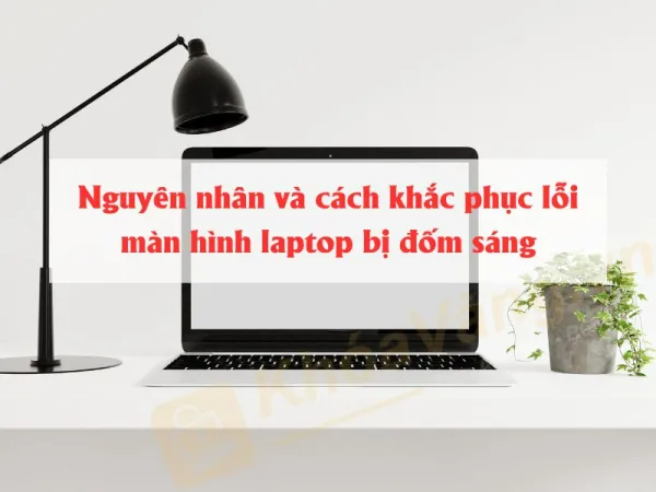 màn hình laptop bị đốm sáng