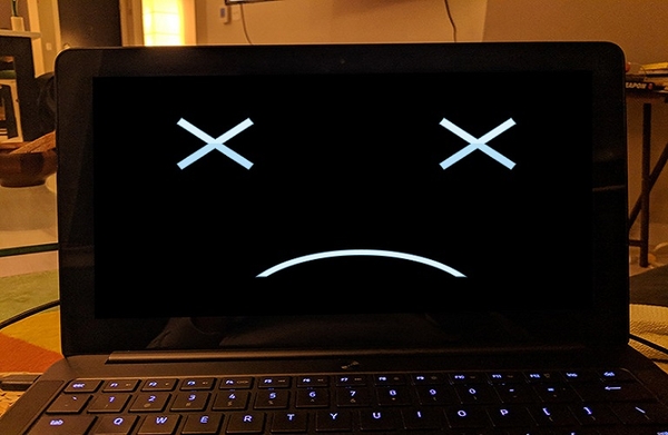 laptop không lên màn hình
