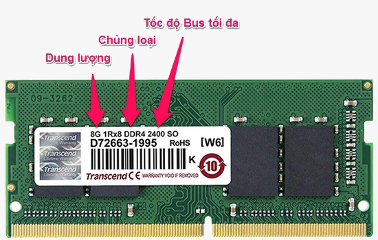 nâng cấp ram laptop