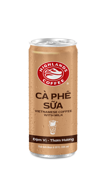Cà Phê Sữa Lon 235ml