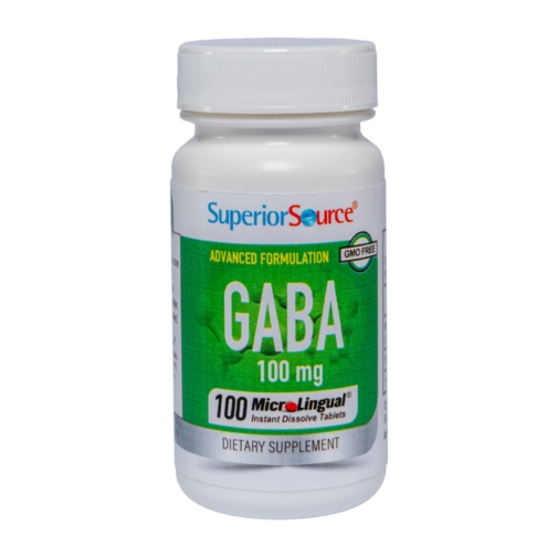 Thực phẩm bảo vệ sức khoẻ Superior Source GABA 100mg