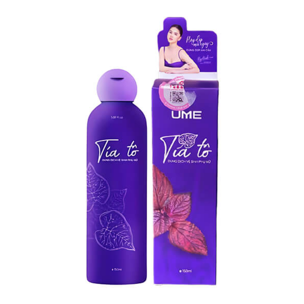 Dung dịch vệ sinh tía tô UME 150ml