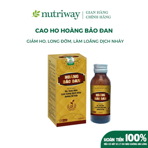 Thực phẩm bảo vệ sức khỏe HOÀNG BẢO ĐAN
