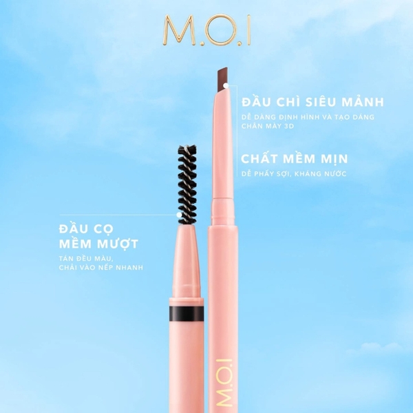 Chì kẻ mày PERFECT SHAPE EYEBROW M.O.I