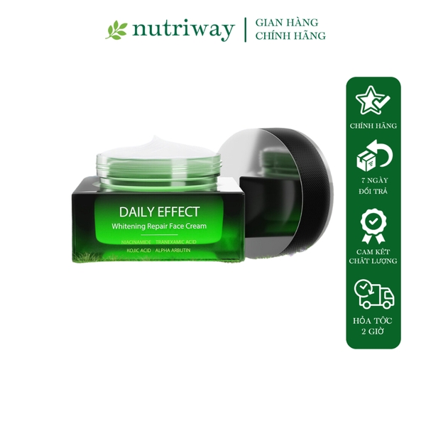 Daily Face Cream - Kem Dưỡng Trắng Da & Mờ Thâm DAILY EFFECT (10g & 30g) Nutriway