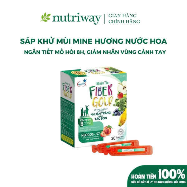 Thực phẩm bảo vệ sức khỏe nhuận táo Fiber Gold