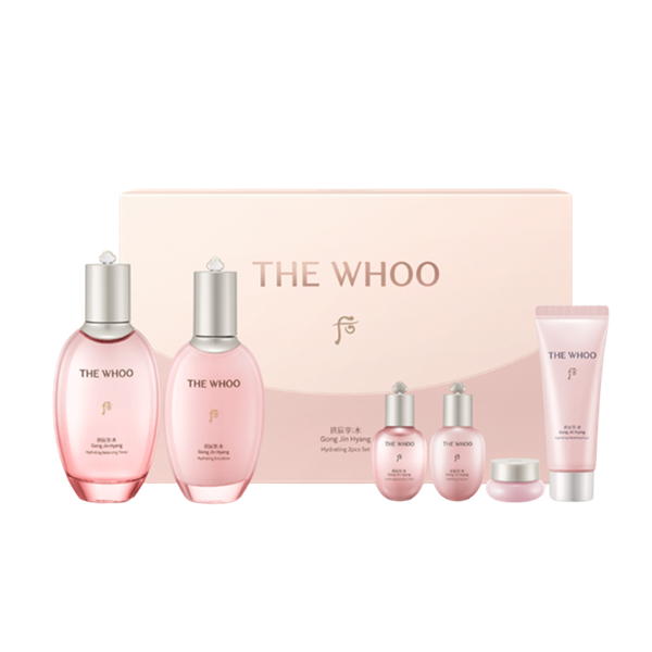 Bộ Dưỡng Ẩm Chống Lão Hóa Whoo Gongjinhyang Soo Vital Hydrating 2pcs