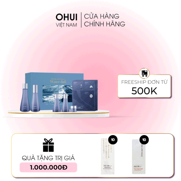 Bộ Dưỡng Da Sum37 Water-full 2pcs Special Set