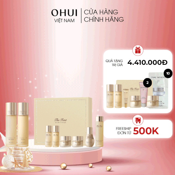 Bộ Dưỡng Trẻ Hóa Da OHUI The First Geniture Special Set 2pcs 2025
