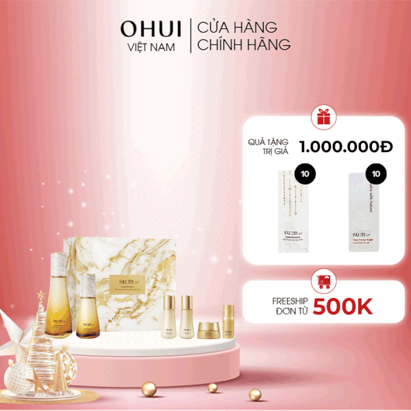 Bộ Nước Thần Hoàng Kim Chống Lão Hóa Sum37 Losecsumma Secrema Essence Set