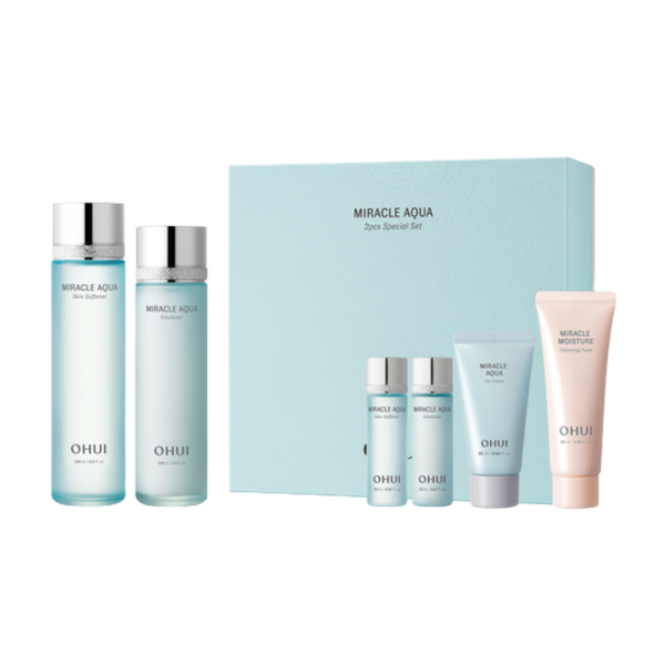 Bộ Kem Dưỡng Da Cấp Ẩm Ohui Miracle Aqua 2pcs