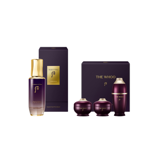 Bộ Tinh Chất Trẻ Hóa Whoo Hwanyu Imperial Youth First Serum Special Set