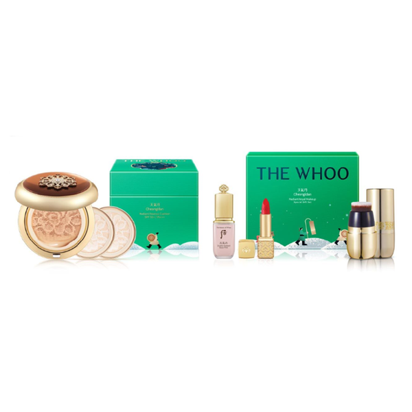Bộ Trang Điểm Nền Whoo Cheongidan Radiant Special Set Holiday
