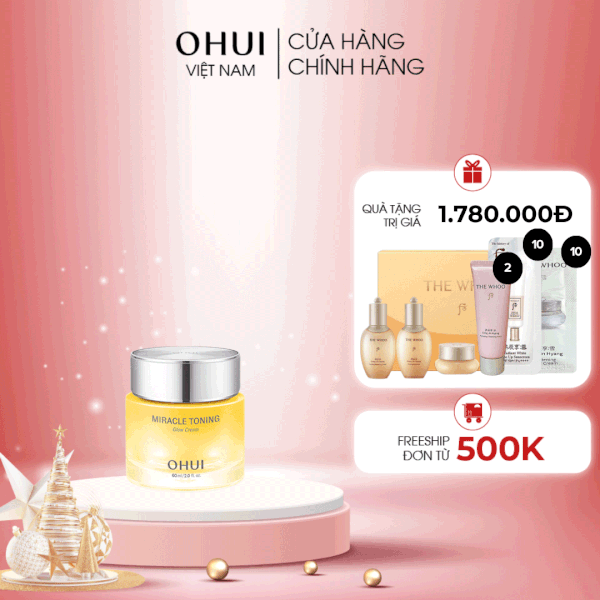 Kem Dưỡng Ohui Miracle Toning Glow Cream