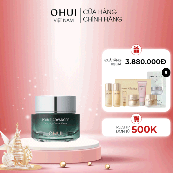 Kem Dưỡng Trẻ Hóa OHUI Prime Advancer De Aging Protein Cream