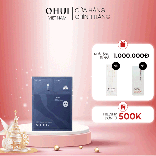 Mặt Nạ Cấp Nước Sum37 Water-full 3-step Mask Y23