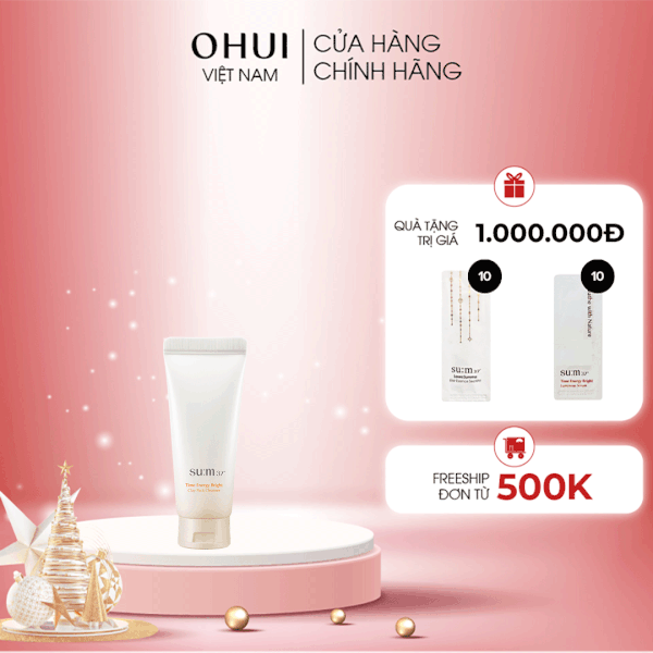 Sữa Rửa Mặt Sum37 Time Energy Bright Clay Pack Cleanser