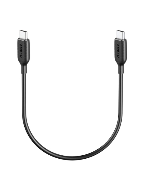 Anker PowerLine III USB-C to USB-C Gen 2 Cable 1FT/0.3M - Black A8852