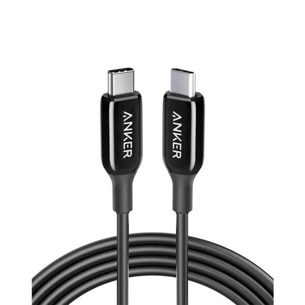 Anker Thunderbolt 3.0 USB-C to USB-C Cable 1.6FT/0.5M - Black A8486