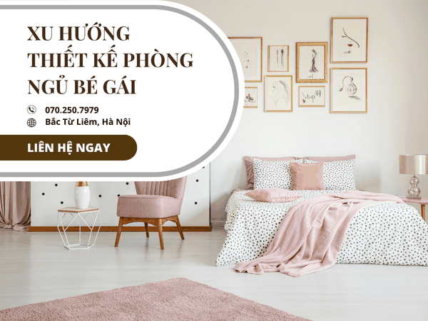 Gợi ý 5+ xu hướng thiết kế phòng ngủ cho bé gái 2024 - SRG