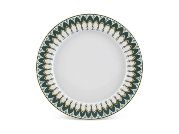 dia-tron-26-cm-dong-tam-xanh-la