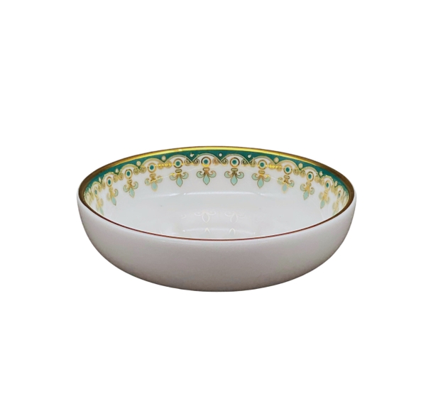 chen-cham-9cm-dong-tam-xanh-la