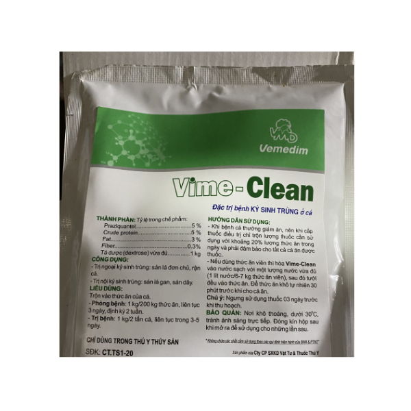 Vime Clean ký sinh trùng trên cá 100gr | thuocthuysile.com