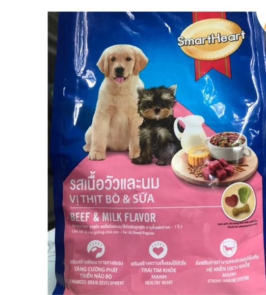 thuc-an-cho-con-smartheart-puppy-vi-thit-bo-va-sua-400-g
