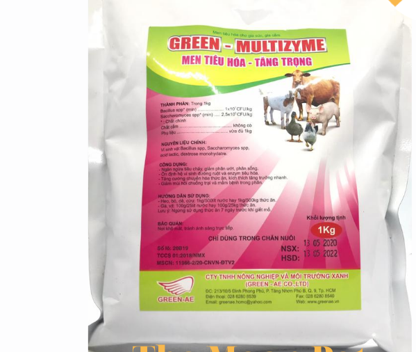 green-multizyme-1-kg-men-tieu-hoa-tang-trong-cho-ga-vit-heo-bo-de-cuu