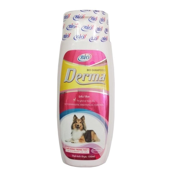 bio-shampoo-derma-150ml-sua-tam-tri-ghe-va-nam-da-cho-cho