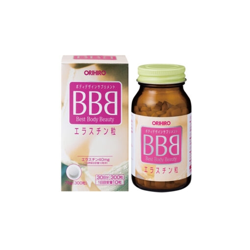 ORIHIRO- Viên uống nở ngực BBB Best Body Beauty 300 viên