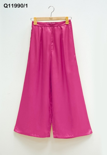 Quần Áo Dài Phom Suông Satin Lưng Nẹp - Q11990/1