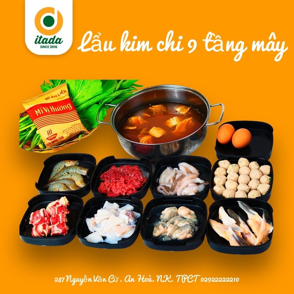 Lẩu kim chi 9 tầng mây