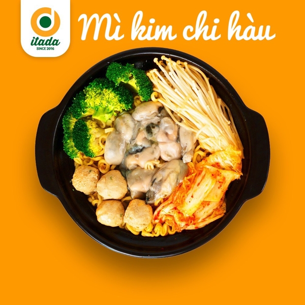 Mì cay kim chi hàu
