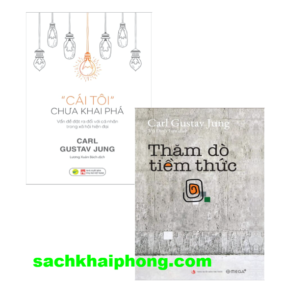 Combo (2 Cuốn Sách) Cái Tôi Chưa Khai Phá + Thăm Dò Tiềm Thức (Carl Jung)
