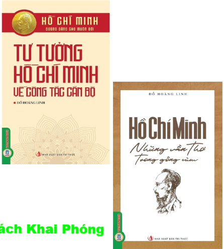 Combo (2 Cuốn Sách) Hồ Chí Minh - Những Vần Thơ Gông Cùm + Tư Tưởng Hồ Chí Minh Về Công Tác Cán Bộ (Đỗ Hoàng Linh)